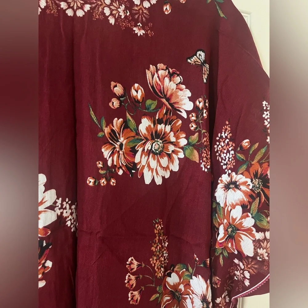 New! Vince Camuto Designer Kimono Wrap, Ruana Women’s OSFM - Picture 3 of 16